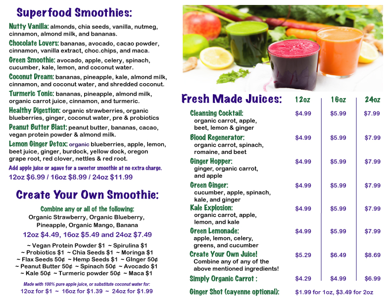 Our Menu - page 2 - call 4105603133 for more info