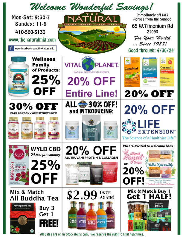 Our Current Sale Flyer - page 1